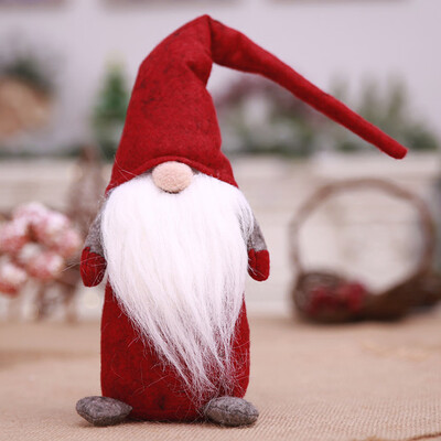 Tailored Handmade Santa Cloth Doll Birthday Present For Home Christmas Holiday Decoration
Tailored Handmade Santa Cloth Doll Birthday Present For Home Christmas Holiday Decoration