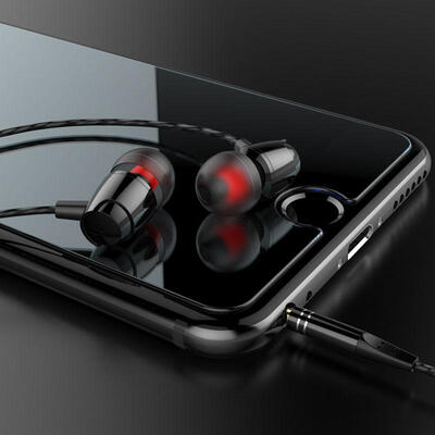 In-ear Stereo Earphone Headset 35mm With Mic Earbuds For IPhone 6 SamSungHuaweiXiaomi And More Fone De Ouvido
In-ear Stereo Earphone Headset 35mm With Mic Earbuds For IPhone 6 SamSungHuaweiXiaomi And More Fone De Ouvido
