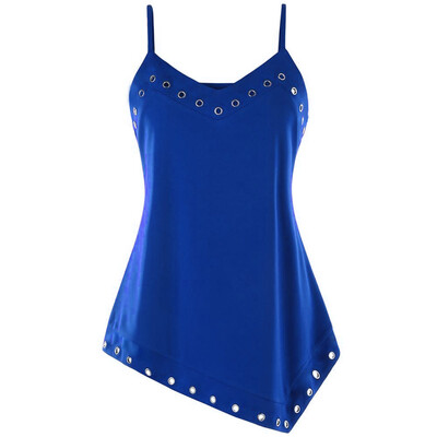 Roseonmyhand Plus Size Fashion Women Solid Camis V-Neck Asymmetric Tank Up Sleeveless Blouse
Roseonmyhand Plus Size Fashion Women Solid Camis V-Neck Asymmetric Tank Up Sleeveless Blouse