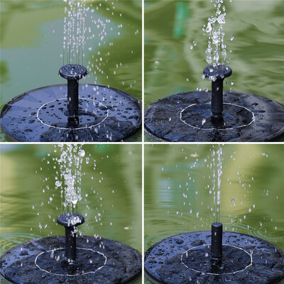 Gobestart 2Pcs Solar Power Bird Bath Fountain Water Floating Pond Garden Patio Decoration
Gobestart 2Pcs Solar Power Bird Bath Fountain Water Floating Pond Garden Patio Decoration