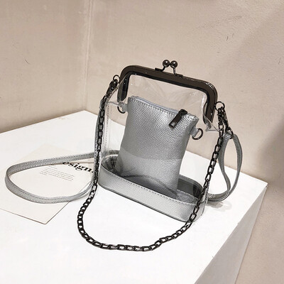 Tailored 2Pcs Fashion Women Clear Crossbody Bags Leather Handle Bag Waterproof Beach Bags
Tailored 2Pcs Fashion Women Clear Crossbody Bags Leather Handle Bag Waterproof Beach Bags