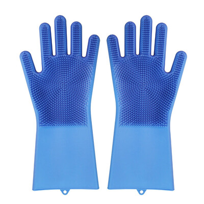 Siaonvr Magic Reusable Silicone Gloves Cleaning Brush Scrubber Gloves Heat Resistant BU
Siaonvr Magic Reusable Silicone Gloves Cleaning Brush Scrubber Gloves Heat Resistant BU