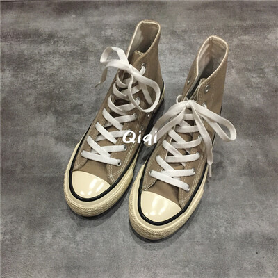 Cocoa canvas shoes female high-end 2019 spring new Joker Korean student board shoes female
Cocoa canvas shoes female high-end 2019 spring new Joker Korean student board shoes female