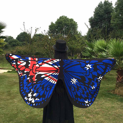 Toponeto Soft Fabric Butterfly Wings Shawl Fairy Ladies Nymph Pixie Costume Accessory
Toponeto Soft Fabric Butterfly Wings Shawl Fairy Ladies Nymph Pixie Costume Accessory