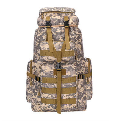 Tailored Large Capacity 75L Backpack Camouflage Outdoor Bag Travel Mountaineering Bag
Tailored Large Capacity 75L Backpack Camouflage Outdoor Bag Travel Mountaineering Bag
