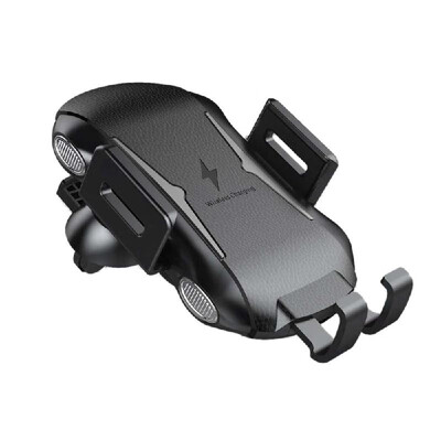 Car Qi Wireless Charger Automatic Clamping Fast Mount Stand