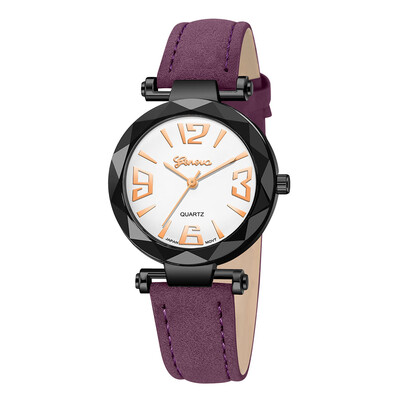 Geneva Fashion Womens Casual Quartz Leather Watch Analog Wrist Watch Valentine Gift Crystal Designer Ladies Clock Dropship 533
Geneva Fashion Womens Casual Quartz Leather Watch Analog Wrist Watch Valentine Gift Crystal Designer Ladies Clock Dropship 533