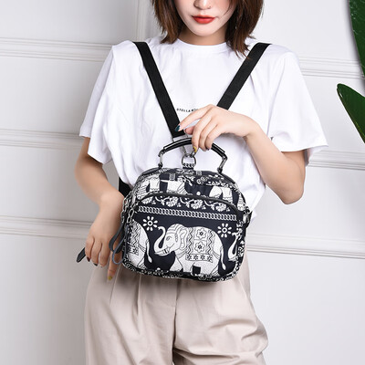Womens Canvas Backpack Mini Korean version of nylon Oxford cotton-wrapped womens style
Womens Canvas Backpack Mini Korean version of nylon Oxford cotton-wrapped womens style