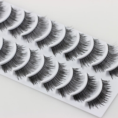 Gobestart 10 Pairs Thick Long Cross Party False Eyelashes Black Band Fake Eye Lashes
Gobestart 10 Pairs Thick Long Cross Party False Eyelashes Black Band Fake Eye Lashes