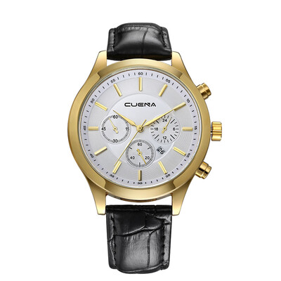 Gobestart Mens Leather Military Alloy Analog Quartz Wrist Watch Business Date Watches
Gobestart Mens Leather Military Alloy Analog Quartz Wrist Watch Business Date Watches
