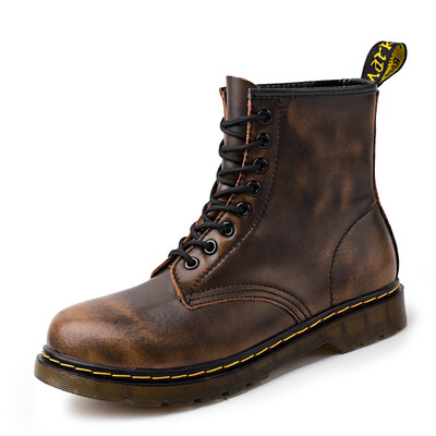 Martin boots mens tide leather boots winter mens shoes couple desert wiped boots high to help British military boots tooling autumn
Martin boots mens tide leather boots winter mens shoes couple desert wiped boots high to help British military boots tooling autumn