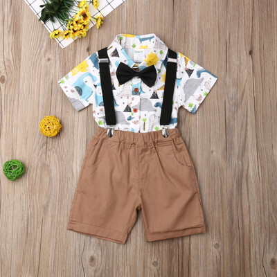 2PCS Toddler Kid Baby Boy Outfit Set Animal Robots Shirt Shorts Pants Overalls
2PCS Toddler Kid Baby Boy Outfit Set Animal Robots Shirt Shorts Pants Overalls