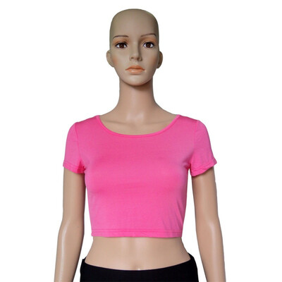 20 Colors Summer Women Sexy Crop Tops Cropped O-neck Casual Short Sleeve T-Shirts Short Tops
20 Colors Summer Women Sexy Crop Tops Cropped O-neck Casual Short Sleeve T-Shirts Short Tops