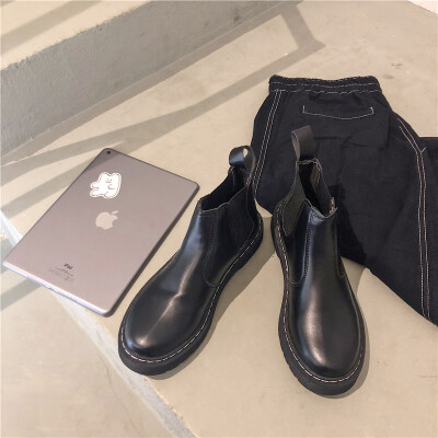 Martin Boots British style students Korean version Chelsea boots thick soles womens single boots autumn leather boots
Martin Boots British style students Korean version Chelsea boots thick soles womens single boots autumn leather boots