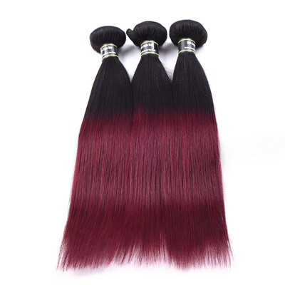 Amazing Star Ombre Hair Bundles Brazilian Straight Hair 3 Bundles Virgin Human Hair Extensions Burgundy1B Color
Amazing Star Ombre Hair Bundles Brazilian Straight Hair 3 Bundles Virgin Human Hair Extensions Burgundy1B Color