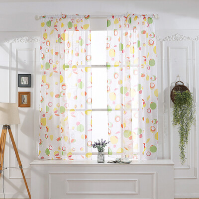 Gobestart Leaves Sheer Curtain Tulle Window Treatment Voile Drape Valance 1 Panel Fabric
Gobestart Leaves Sheer Curtain Tulle Window Treatment Voile Drape Valance 1 Panel Fabric
