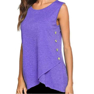 Nomeni Womens Solid Side Buttons Short Sleeve Casual Crew Neck Slim T-Shirt Tops Blouse
Nomeni Womens Solid Side Buttons Short Sleeve Casual Crew Neck Slim T-Shirt Tops Blouse
