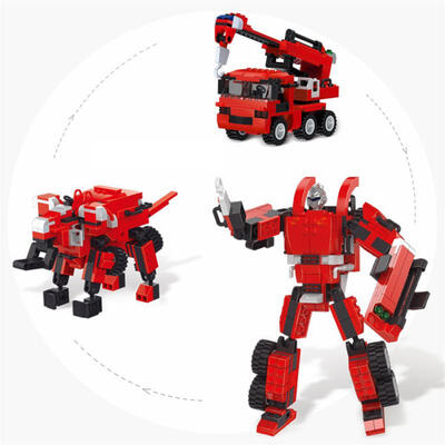 Transformation Robot Building Blocks Educational Assembly Toys Compatible With Lego Bricks For Children
Transformation Robot Building Blocks Educational Assembly Toys Compatible With Lego Bricks For Children
