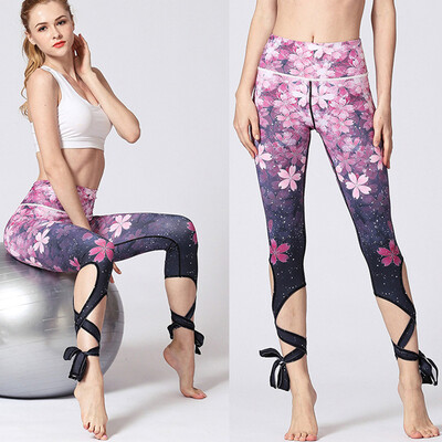 Tailored Women Printed High-waist Hip Lace Up Stretch Running Fitness Yoga Pants
Tailored Women Printed High-waist Hip Lace Up Stretch Running Fitness Yoga Pants
