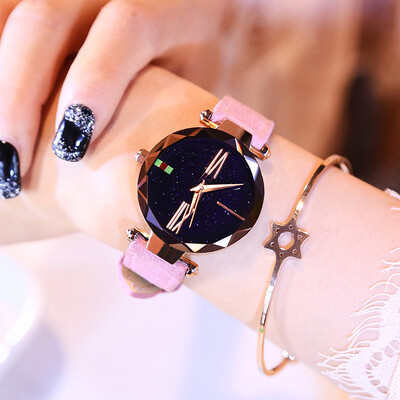 Female Star Watch Fashion Waterproof Korean Edition Student Temperament Lady Atmospheric Quartz Watch
Female Star Watch Fashion Waterproof Korean Edition Student Temperament Lady Atmospheric Quartz Watch