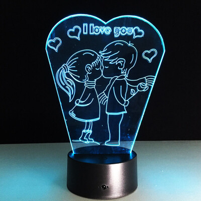 Gobestart I LOVE YOU 3D Night Light 7 Color Change USB TouchSwitch Table Desk Lamp Gift
Gobestart I LOVE YOU 3D Night Light 7 Color Change USB TouchSwitch Table Desk Lamp Gift