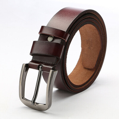 Trend retro Men belt high quality Alloy pin buckle solid color belt business affairs Men casual belt 120 cm
Trend retro Men belt high quality Alloy pin buckle solid color belt business affairs Men casual belt 120 cm