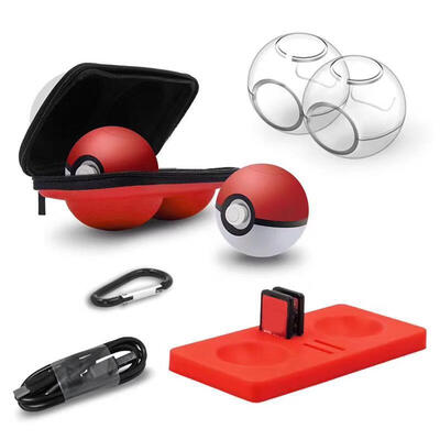 6 in 1 Carrying Bag Crystal Cases Game Card Pad for NS Poke Ball Plus
6 in 1 Carrying Bag Crystal Cases Game Card Pad for NS Poke Ball Plus
