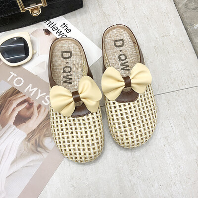 Lazy slippers Korean version woven fisherman net red bag head half slippers women wear breathable flat bottom slippers outside sum
Lazy slippers Korean version woven fisherman net red bag head half slippers women wear breathable flat bottom slippers outside sum