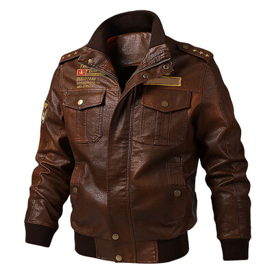 Toponeto Mens New Style Fashion Casual Leather Jacket Casual Large Pure Leather Coat
Toponeto Mens New Style Fashion Casual Leather Jacket Casual Large Pure Leather Coat