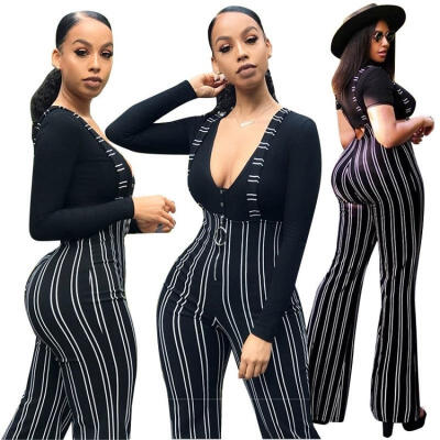 New Fashion Hot Women Clubwear Pants Playsuit Bodycon Party Jumpsuit Suspender Flared Trousers
New Fashion Hot Women Clubwear Pants Playsuit Bodycon Party Jumpsuit Suspender Flared Trousers