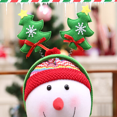 Tailored The Cute Christmas tree head hoop Green