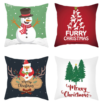 Tailored 4PC Merry Christmas Short Plush Pillowcase Sofa Pad Set Home Decoration 18x18 In
Tailored 4PC Merry Christmas Short Plush Pillowcase Sofa Pad Set Home Decoration 18x18 In