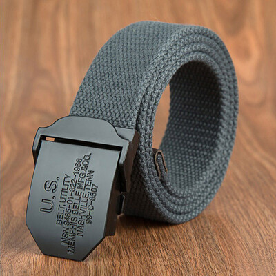 New canvas Men belt trend weaving Alloy Automatic buckle Men&Women belt outdoor casual sport high quality cowboy belt
New canvas Men belt trend weaving Alloy Automatic buckle Men&Women belt outdoor casual sport high quality cowboy belt