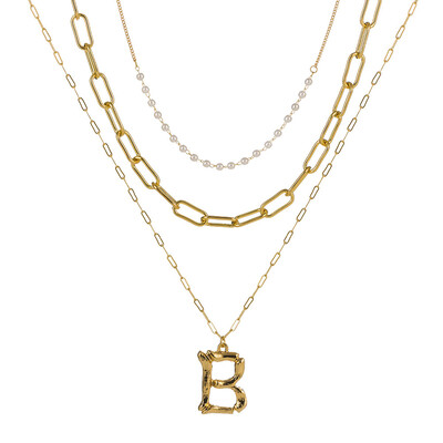 Tiny Pearl A-Z Fashion Personalized Letter Alphabet Pendant Necklace Gold Color Chain Initial Bib Charms For Women Jewelry
Tiny Pearl A-Z Fashion Personalized Letter Alphabet Pendant Necklace Gold Color Chain Initial Bib Charms For Women Jewelry