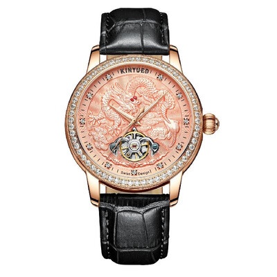KINYUED Automatic Mechanical Watch for Men 3D Dragon Dial Design 3ATM Waterproof Fashion Mechanical Watch Leather Strap Mens Luxur
KINYUED Automatic Mechanical Watch for Men 3D Dragon Dial Design 3ATM Waterproof Fashion Mechanical Watch Leather Strap Mens Luxur