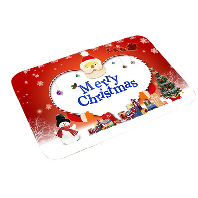 New Fashion 10 Styles Santa Claus Christmas Flannel Door Mat Floor Mat Bathroom Home Absorbent Non-Slip
New Fashion 10 Styles Santa Claus Christmas Flannel Door Mat Floor Mat Bathroom Home Absorbent Non-Slip