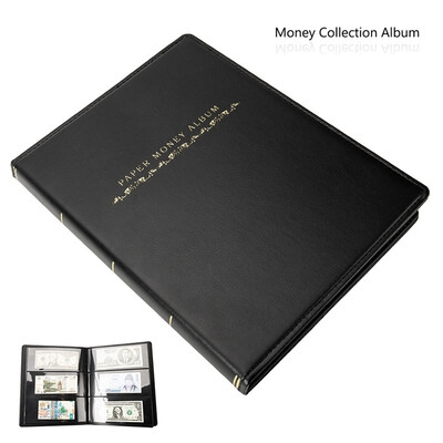 60 Pockets Soft Leather Notes Album Banknote Paper Money Collection Stamps Book Storage Album
60 Pockets Soft Leather Notes Album Banknote Paper Money Collection Stamps Book Storage Album