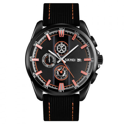 SKMEI 9181 Quartz Wristwatch Water Resistant Sports Watch With Leather Strap For Men
SKMEI 9181 Quartz Wristwatch Water Resistant Sports Watch With Leather Strap For Men