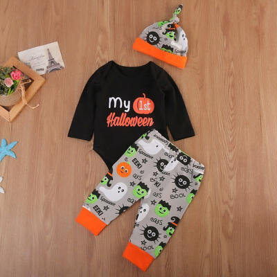 Newborn Baby Boys Girls Long Sleeve Romper Pants Leggings Hat Outfits Clothes
Newborn Baby Boys Girls Long Sleeve Romper Pants Leggings Hat Outfits Clothes