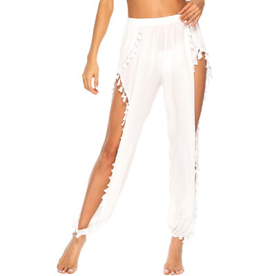 Women Cover Up Pants Sexy Hollow Out Crochet Mid Waist Mesh Beach Bikini Swimsuits Pants
Women Cover Up Pants Sexy Hollow Out Crochet Mid Waist Mesh Beach Bikini Swimsuits Pants