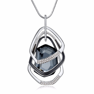 Long Necklaces & Pendants for Women Collier Crystal Geometric Round Statement Colar Maxi Necklace Fashion Sweater chain Bijoux
Long Necklaces & Pendants for Women Collier Crystal Geometric Round Statement Colar Maxi Necklace Fashion Sweater chain Bijoux