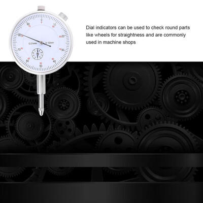 Greensen 0-10mm Dial Indicator Gauge 001mm Accuracy Measuring Meter High Precision Instrument Tool
Greensen 0-10mm Dial Indicator Gauge 001mm Accuracy Measuring Meter High Precision Instrument Tool