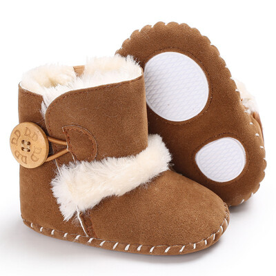 Winter Baby Boots Girls Boys Rubber Soled Shoes Infant Toddlerborn Super Warm Snowfield Wooden Buttons Boots 
Winter Baby Boots Girls Boys Rubber Soled Shoes Infant Toddlerborn Super Warm Snowfield Wooden Buttons Boots
