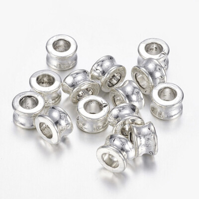 Tibetan Silver European Beads Large Hole Beads Tube Lead Free & Cadmium Free Antique Silver 8x55mm Hole 45mm
Tibetan Silver European Beads Large Hole Beads Tube Lead Free & Cadmium Free Antique Silver 8x55mm Hole 45mm