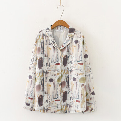 Tailored Turn Down Collar Long Sleeve Printed Pattern Casual Wear Blouse Shirt For Women
Tailored Turn Down Collar Long Sleeve Printed Pattern Casual Wear Blouse Shirt For Women