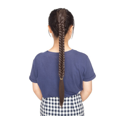 21 Inches Ponytail Fishtail Braid Extension Long Clip on Bun with Claw Clip Synthetic Ponytail Hairpieces
21 Inches Ponytail Fishtail Braid Extension Long Clip on Bun with Claw Clip Synthetic Ponytail Hairpieces