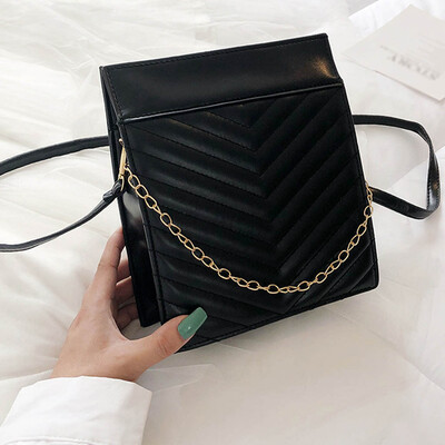 Tailored Womens Fashion Simple Shoulder Bag Large Capacity Diagonal Cross Bag Chain Bag
Tailored Womens Fashion Simple Shoulder Bag Large Capacity Diagonal Cross Bag Chain Bag