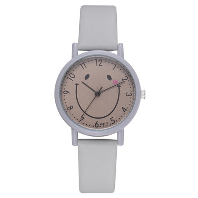 Europe&the United States hot QQ cartoon smiley expression pack student watch trend solid color quartz watch
Europe&the United States hot QQ cartoon smiley expression pack student watch trend solid color quartz watch