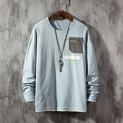 Toponeto Mens Autumn New Trend Fashion Letter Print Loose Comfortable Long Sleeve Tops
Toponeto Mens Autumn New Trend Fashion Letter Print Loose Comfortable Long Sleeve Tops