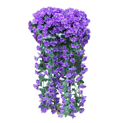 Toponeto Hanging Flowers Artificial Violet Flower Wall Wisteria Basket Hanging Garland Vine Flowers Fake Silk Orchid
Toponeto Hanging Flowers Artificial Violet Flower Wall Wisteria Basket Hanging Garland Vine Flowers Fake Silk Orchid